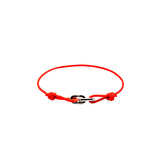 The Maverick Bracelet - Silver Red