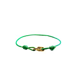 The Maverick Bracelet - 18K Gold Green