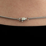 3mm Cuban Chain - Silver