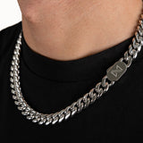 12mm Cuban Chain - Silver
