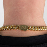 12mm Cuban Chain - 18K Gold