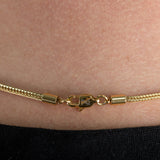 2.5mm Franco Chain - 18K Gold