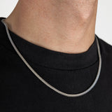 2.5mm Franco Chain - Silver