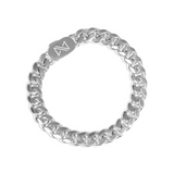 10mm Cuban Bracelet - Silver