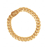 10mm Cuban Bracelet - 18K Gold