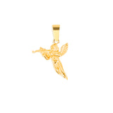 Cupid Pendant & 3mm Rope Chain - 18K Gold