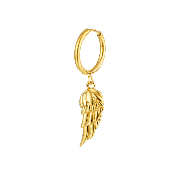 Wing Earring - 14K Gold