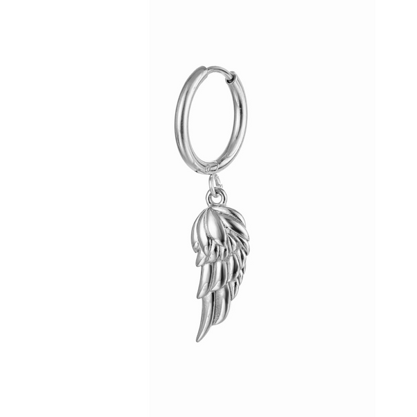 Wing Earring - Silver