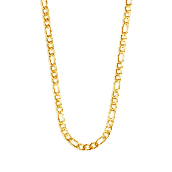 5mm Figaro Chain – 18K Gold