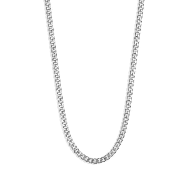 3mm Cuban Chain - Silver