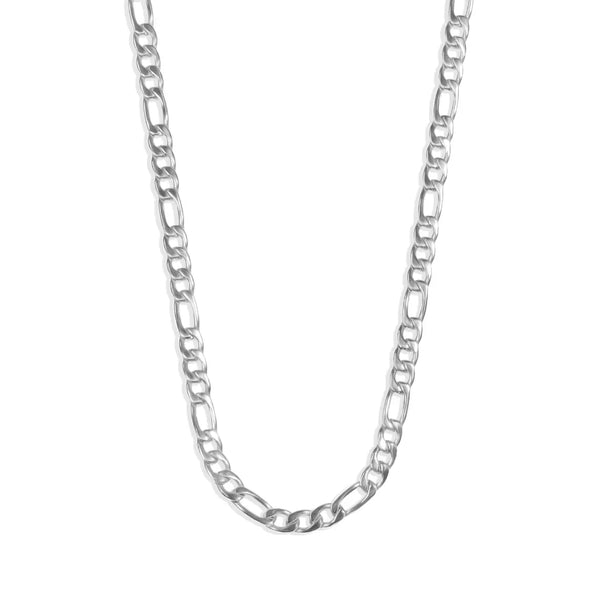 5mm Figaro Chain – Silver