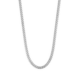 5mm Cuban Chain - Silver